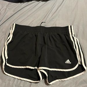 Adidas Black Athletic Shorts